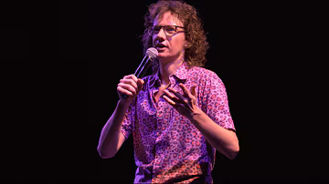 Chris Fleming on stage